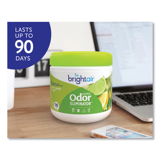 BRIGHT Air® Super Odor Eliminator, Zesty Lemon and Lime, 14 oz, 6/Carton (BRI900248)