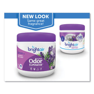 BRIGHT Air® Super Odor Eliminator, Lavender and Fresh Linen, Purple, 14 oz (BRI900014)