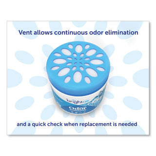 BRIGHT Air® Super Odor Eliminator, Cool and Clean, Blue, 14 oz, 6/Carton (BRI900090-CS)