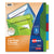 Avery® Insertable Big Tab Plastic 2-Pocket Dividers, 5-Tab, 11.13 x 9.25, Assorted, 1 Set (AVE11906)