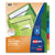 Avery® Insertable Big Tab Plastic 2-Pocket Dividers, 8-Tab, 11.13 x 9.25, Assorted, 1 Set (AVE11907)