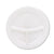 Dart® Mediumweight Foam Plates, 9" dia, White, 125/Pack (DCC9CPWQRPK)