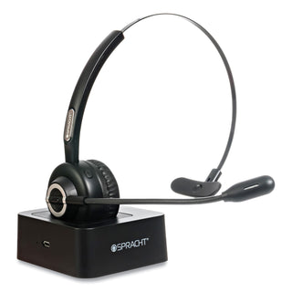Spracht ZuM BT Mobile Office Headset, Monaural, Over the Head (SPTZUMBT)