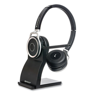 Spracht ZuM BT Prestige Headset with USB Dongle, Binaural, Over-the-Head, Black (SPTZUMBTP410)