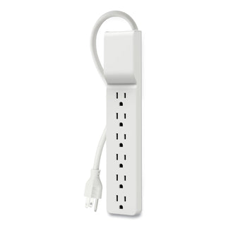 Belkin® Home/Office Surge Protector, 6 Outlets, 6 ft Cord, 720 Joules, White (BLKBE10600006CM)