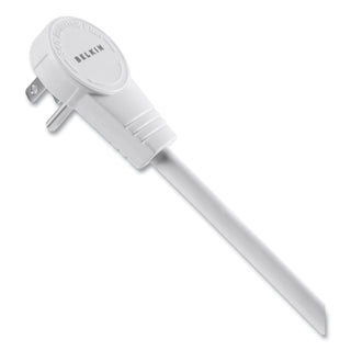Belkin® Home/Office Surge Protector w/Rotating Plug, 6 Outlets, 8 ft Cord, 720J, White (BLKBE10600008R)