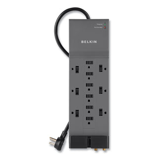 Belkin® Professional Series SurgeMaster Surge Protector, 12 Outlets, 8 ft Cord (BLKBE11223008)