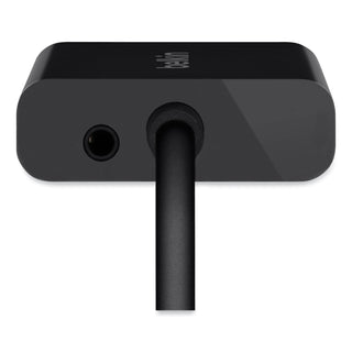 Belkin® HDMI to VGA + 3.5mm Audio Adapter, M/F, 1080p, 5", Black (BLKF2CD058)