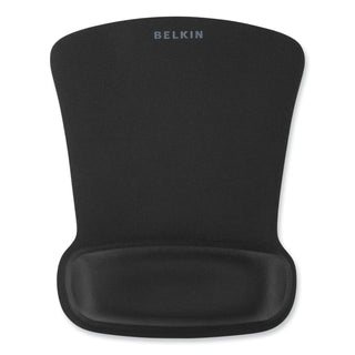 Belkin® WaveRest Gel Mouse Pad, 9.3 x 11.9 x 1.4, Black (BLKF8E262BLK)