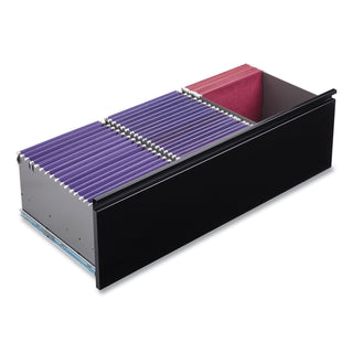 Alera® Two Row Hangrails for Alera 30" and 36" Wide Lateral Files, Aluminum, 4/Pack (ALEHLF3036)