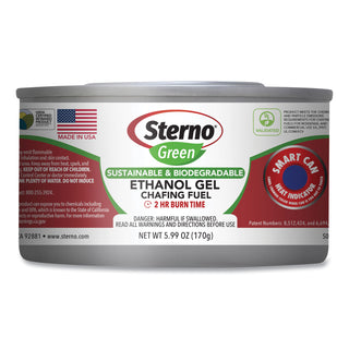 Sterno® Ethanol Gel Chafing Fuel Can, 170g, 72/Carton (STE20612)