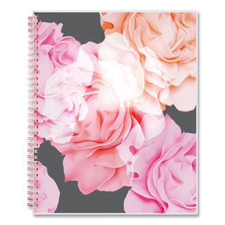 Blue Sky® Joselyn Weekly/Monthly Planner, Floral Artwork, 11 x 8.5, Pink/Peach/Black Cover, 12-Month (Jan to Dec): 2026 (BLS110394)