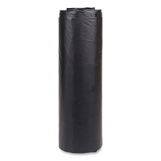 InteplastPitt High-Density Commercial Can Liners, 60 gal, 22 microns, 43" x 48", Black, 150/Carton (IBSS434822K)