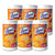 LYSOL® Brand Disinfecting Wipes, 7 x 8, Mango and Hibiscus, 80 Wipes/Canister, 6 Canisters/Carton (RAC97181)