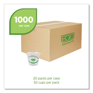 Eco-Products® GreenStripe Renewable & Compostable Cold Cups - 9oz., 50/PK, 20 PK/CT (ECOEPCC9SGS)