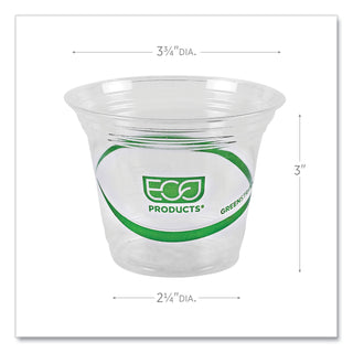 Eco-Products® GreenStripe Renewable & Compostable Cold Cups - 9oz., 50/PK, 20 PK/CT (ECOEPCC9SGS)