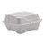 Eco-Products® Vanguard Renewable and Compostable Sugarcane Clamshells, 1-Compartment, 6 x 6 x 3, White, 500/Carton (ECOEPHC6NFA)