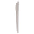 Eco-Products® Plantware Compostable Cutlery, Knife, 6", Pearl White, 50/Pack, 20 Pack/Carton (ECOEPS011)