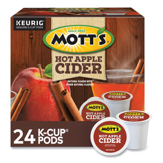Mott's® Hot Apple Cider K-Cup Pods, 1 oz K-Cup Pod, 24/Box (GMT8604)