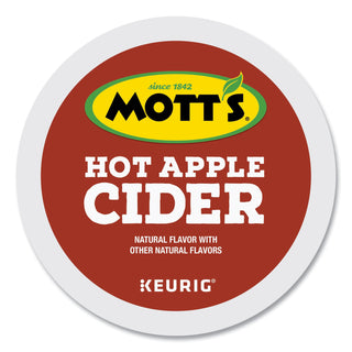 Mott's® Hot Apple Cider K-Cup Pods, 1 oz K-Cup Pod, 24/Box (GMT8604)