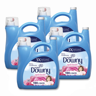 Downy® Liquid Fabric Softener, April Fresh, 164 oz Bottle, 4/Carton (PGC10051)