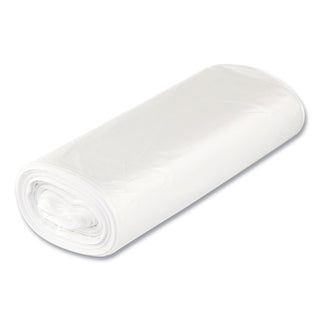 InteplastPitt High-Density Interleaved Commercial Can Liners, 33 gal, 16 microns, 33" x 40", Clear, 250/Carton (S334016N)