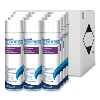Boardwalk® Dust Mop Treatment, Pine Scent, 17 oz Aerosol Spray, 12/Carton (BWK352ACT)
