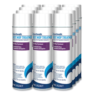 Boardwalk® Dust Mop Treatment, Pine Scent, 17 oz Aerosol Spray, 12/Carton (BWK352ACT)