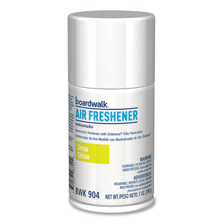Boardwalk® Metered Air Freshener Refill, Citrus Sunrise, 5.3 oz Aerosol Spray, 12/Carton (BWK904)