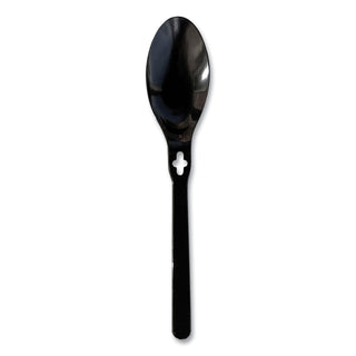 WeGo Spoon WeGo Polystyrene, Spoon, Black, 1000/Carton (WEG54101100)