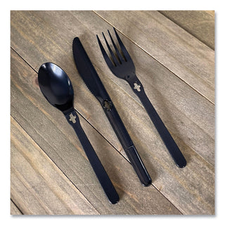 WeGo Spoon WeGo Polystyrene, Spoon, Black, 1000/Carton (WEG54101100)