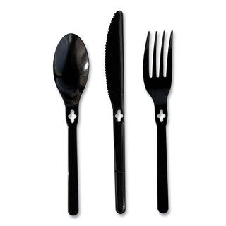 WeGo Fork WeGo Polystyrene, Fork, Black, 1000/Carton (WEG54101101)