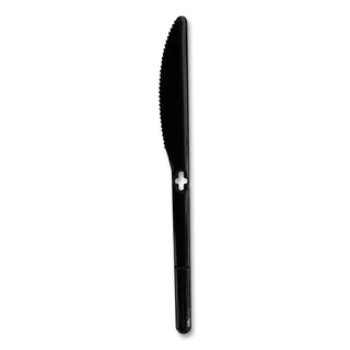 WeGo Knife WeGo Polystyrene, Knife, Black, 1000/Carton (WEG54101102)