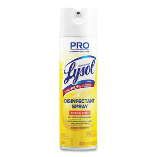 Professional LYSOL® Brand Disinfectant Spray, Original Scent, 19 oz Aerosol Can (RAC04650EA) (RAC04650EA)