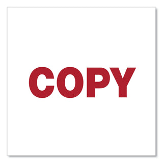 Universal® Message Stamp, COPY, Pre-Inked One-Color, Red (UNV10048)