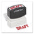 Universal® Message Stamp, DRAFT, Pre-Inked One-Color, Red (UNV10049)