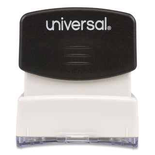 Universal® Message Stamp, RECEIVED, Pre-Inked One-Color, Red (UNV10067)