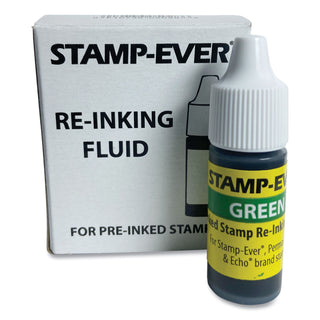 Trodat® Refill Ink for Clik! and Universal Stamps, 7ml-Bottle, Green (USSIG64)