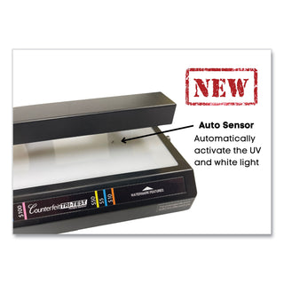 Dri-Mark® Tri Test Counterfeit Bill Detector, UV with Pen, 7 x 4 x 2 1/2 (DRI351TRI)