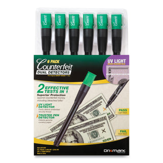 Dri-Mark® Counterfeit Money Detection System, US dollar (DRI351UV6)