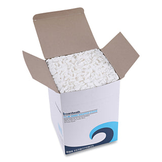Boardwalk® Flexible Wrapped Straws, 7.75", Plastic, White, 500/Pack, 20 Packs/Carton (BWKFSTW775W25)