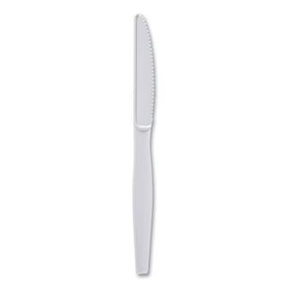 Boardwalk® Heavyweight Polystyrene Cutlery, Knife, White, 1000/Carton (BWKKNIFEHW)