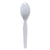 Boardwalk® Mediumweight Polystyrene Cutlery, Teaspoon, White, 100/Box (BWKSPOONBX)