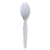 Boardwalk® Mediumweight Polystyrene Cutlery, Teaspoon, White, 10 Boxes of 100/Carton (BWKSPOONMWPSCT)
