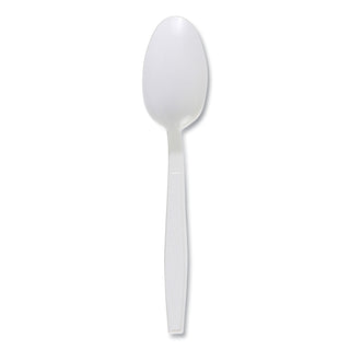 Boardwalk® Heavyweight Polypropylene Cutlery, Teaspoon, White, 1000/Carton (BWKTEAHWPPWH)