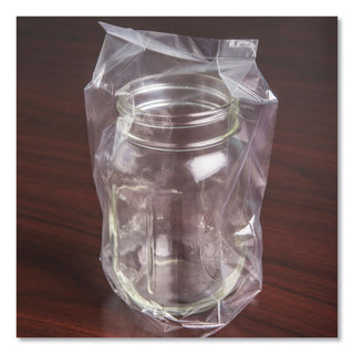 InteplastPitt Get Reddi Food & Poly Bag, 4 x 2 x 8, 16oz, .68mil, Clear, 1000/Carton (IBSPB040208)