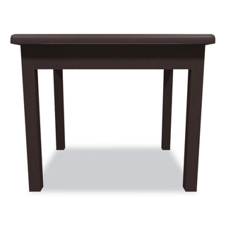 HON® Laminate Occasional Table, Rectangular, 24w x 20d x 20h, Mahogany (HON80193NN)