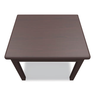 HON® Laminate Occasional Table, Rectangular, 24w x 20d x 20h, Mahogany (HON80193NN)