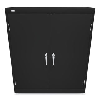 HON® Assembled Storage Cabinet, 36w x 18 1/8d x 41 3/4h, Black (HONSC1842P)