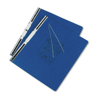 ACCO PRESSTEX Covers with Storage Hooks, 2 Posts, 6" Capacity, 14.88 x 11, Dark Blue (ACC54073)